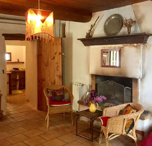 Location chambres d'htes en Cvennes - Salle de bain ch.Indienne